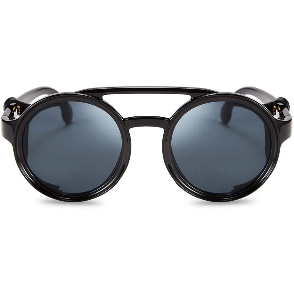 BLACK Vintage Punk Sunglasses